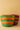 Patterned woven storage basket