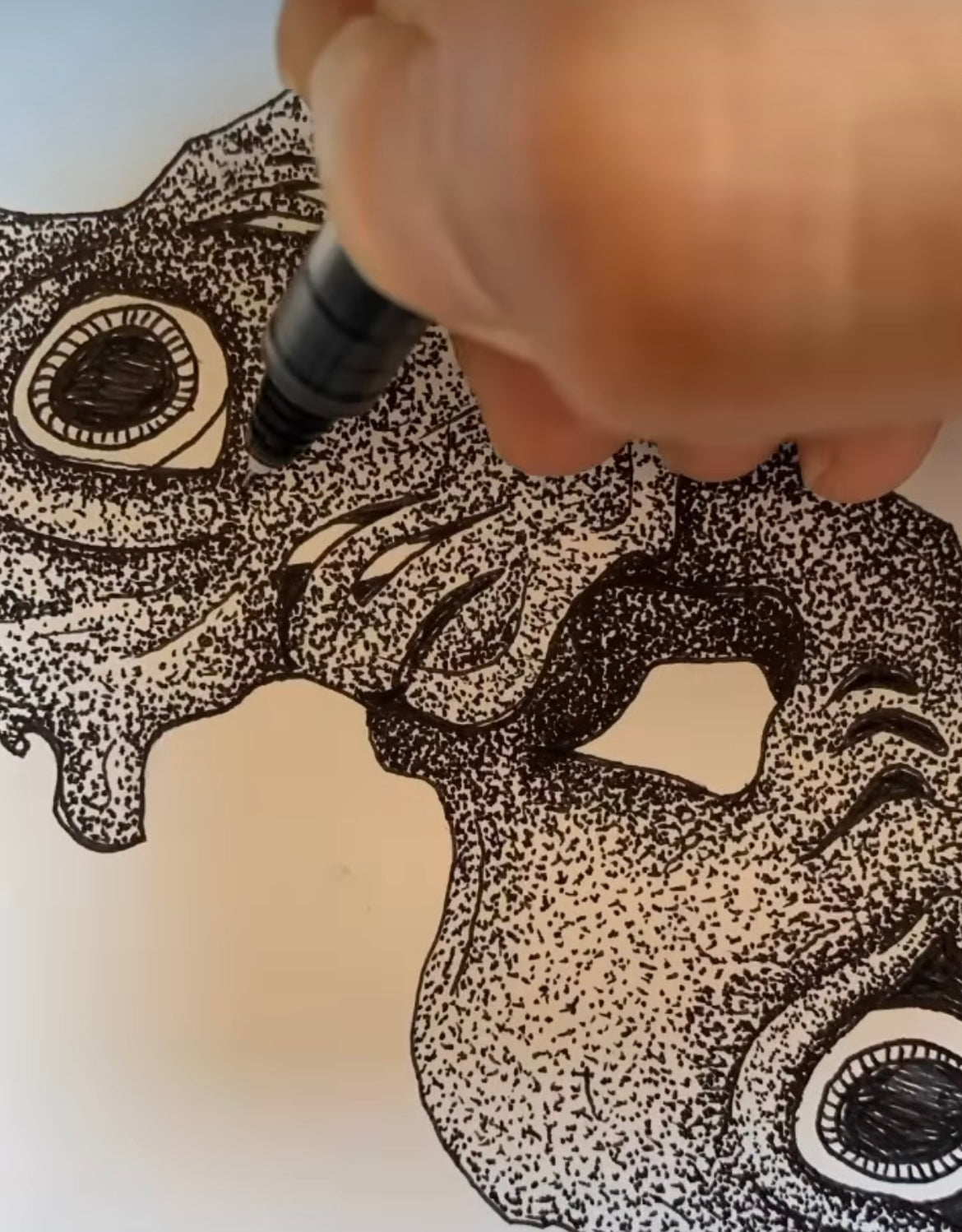 Hand drawn card