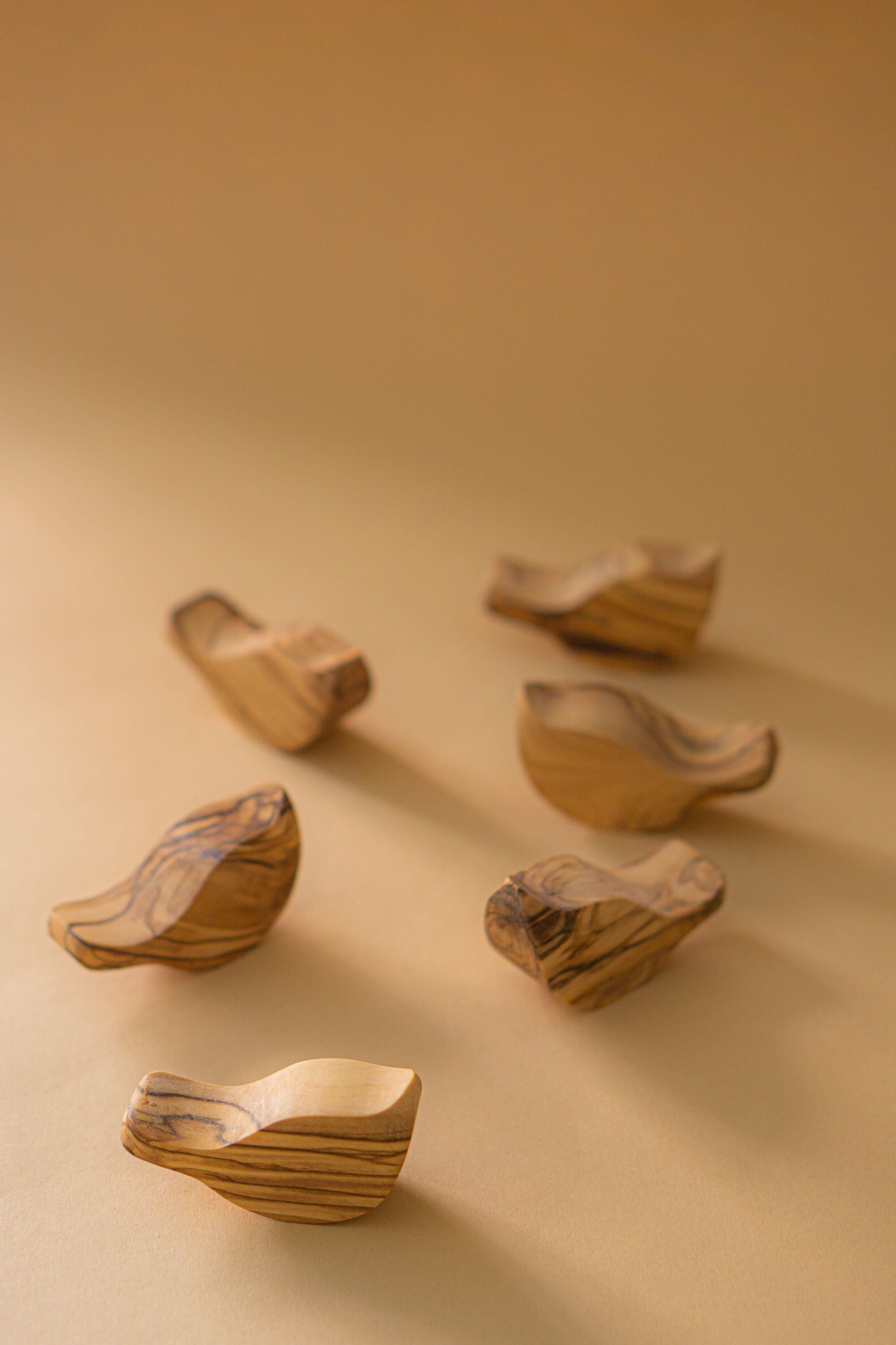Bird of peace in olive wood