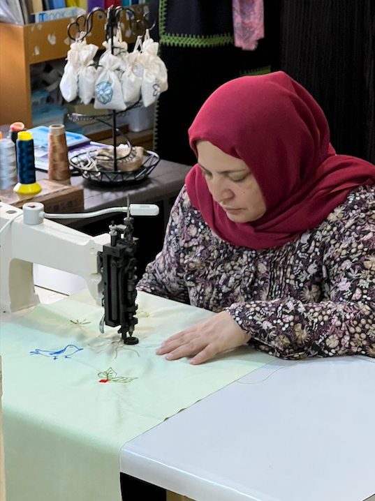 Cloth napkins with aghabani