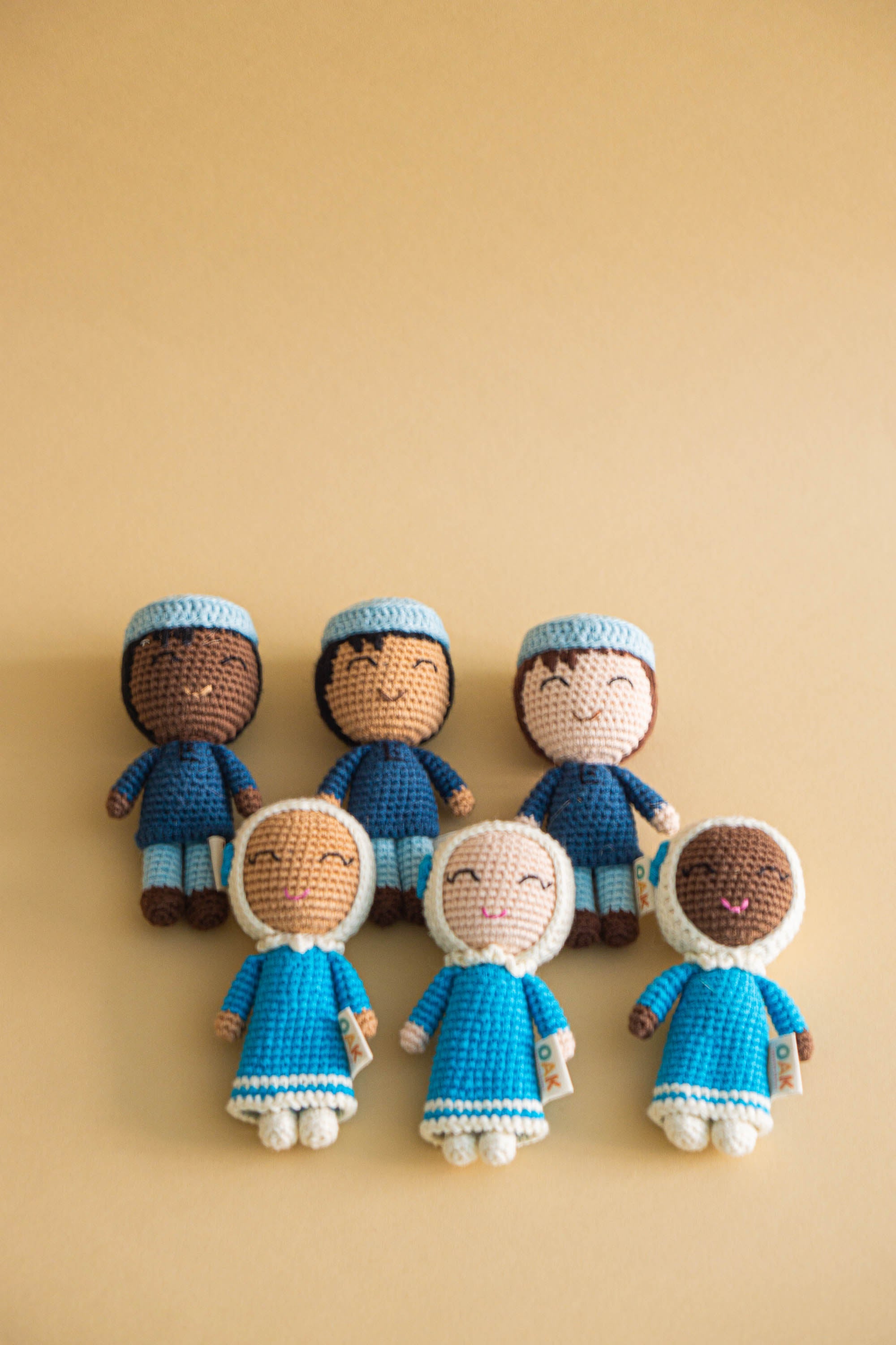 Small crocheted doll